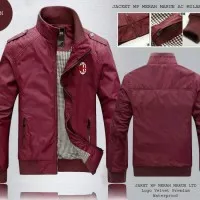 Jaket WP AC Milan Merah Marun. Jaket Parasut Waterproof Distro Promo