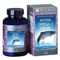 Wellness Omega 3 Fish Oil 1000Mg - 75 Softgel
