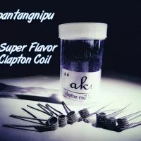 Super Flavor Clapton Coil + Cotton | maddog goon skill by sxk mod rdta