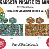 Garskin mod vape wismec RX mini doodle edition