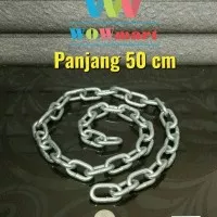 Rantai Pagar 6 mm Panjang 50 cm/ Rantai Kapal / Rantai Besi