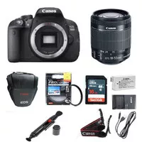 Canon EOS 700D kit 18-55MM IS STM garansi 1 tahun