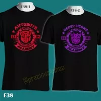 Autobot & Decepticon Transformers | F38 | Couple Tee | Custom T-Shirt