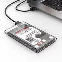 HDD External Case 2.5 inci Sata ORICO usb 3.0 Transparent Hard Drive