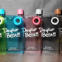 Memo Bottle Do Your Best / Botol Minum MemoBottle Transparan