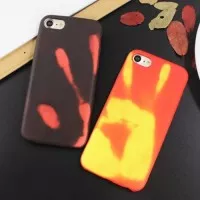 Casing thermal sensor color changing phone case for iphone 7+ / 7 Plus