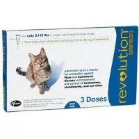 Revolution For Cats 5-15 LBS - Obat Kutu Kucing 2,5-7,5 Kg / 1 Tube