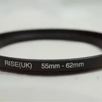 Rise Step Up Filter Ring 55mm - 62mm StepUp 55 mm - 62 mm 55 - 62