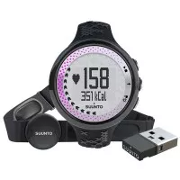 Suunto Unisex M5 HRM Watch + Movestick Mini Pack - Black/Silver