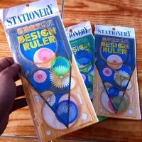 Penggaris Rotari / Penggaris Bunga / Penggaris Spirograph