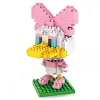 LDL Lego Nano Block Nanoblock Daisy Duck Disney Action Figure