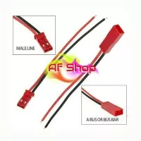 JST Connector Plug Cable ( Male + Female ) 10 cm for RC Battery