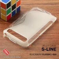 Blackberry Classic Q20 Soft Gel Jelly Silicon Case casing cover bumper
