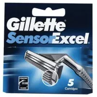 TERMURAH GILLETTE SENSOR EXCEL - 5 CARTRIDGES