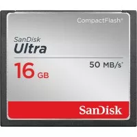 SanDisk Ultra Compact Flash (CF) Card (50MB/s) - 16GB