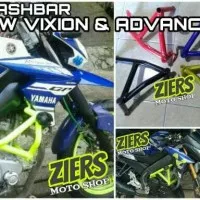 crashbar/ tubular sliders new vixion