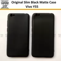 Case Slim Black Matte Vivo Y55 Ultrathin Ultra Thin Warna Hitam Casing