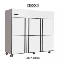 STAINLESS UPRIGHT FREEZER CABINET 6 PINTU BRAND GEA