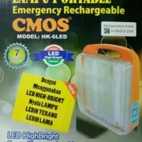Lampu Emergency Cmos HK 6 LED