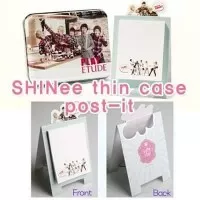 SHINee Thin Case Post-it Etude House KPOP Limited Edition