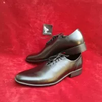 Sepatu Kulit Pria | Sepatu Kulit Custom | Wholecut Oxford | Kaleel