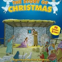 The Story of Christmas Bible Sticker Books -Children Books