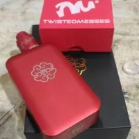 dotmod 200 authentic + rda twisted messes 22 authentic. all red