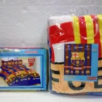 Couple Sprei+Selimut Super Lembut Tebal Bonita - BARCELONA SINGLE