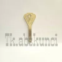 Bahan Kunci Gembok Abloy Keep (keyblank)