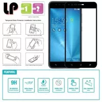 Asus Zenfone Zoom S 5.5" LP Full Cover Tempered Glass Anti Gores Kaca