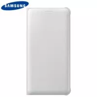 SAMSUNG Flip Wallet cover Galaxi A5 2016,White|100%Original SAMSUNG