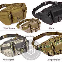 Tas Pinggang Tactical Multifungsi Military Outdoor Pack Import T08