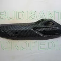 Cover Knalpot Vario 150 Carbon Cover Knalpot Vario 125 New Carbon