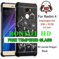 XIAOMI REDMI 4 REDMI4 Case Slim Armor Soft Cocose FREE TEMPERED GLASS