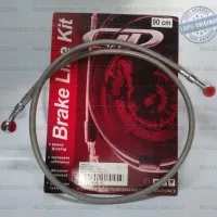 Slang selang rem disk cakram depan CLD 90 cm - Silver