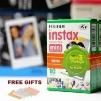 Refil Fuji film-Instax Mini Polaroid Film Plain (30 Sheets)