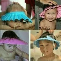 Topi Keramas Anak Balita / Bayi Pelindung Mata Pedih