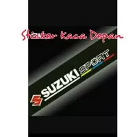 Sticker Kaca Depan Mobil Suzuki Sport Warna