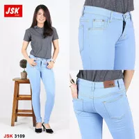 Celana Skinny Jeans Wanita Panjang Denim Celana Pensil 3109 ORIGINAL