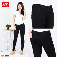 Celana Skinny Jeans Wanita Panjang Denim Celana Pensil 9100 ORIGINAL