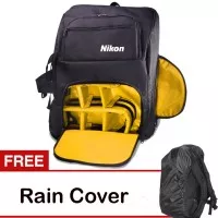 Tas Kamera Ransel Nikon Gratis Jas Hujan (Rain Cover) Kode G
