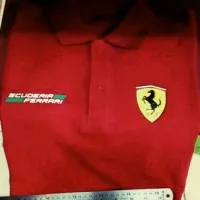 polo shirt t shirt tshirt kaos baju kerah pria SCUDERIA FERRARI