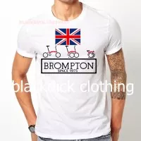 tshirt BROMPTON ENGLAND SINCE 1975 (bdc)