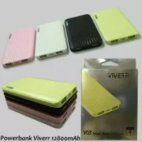 PowerBank Viverr Slim 12800mah 2 Output