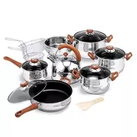 Oxone Panci Jumbo Cookware Set OX-988FSN Khusus Gojek