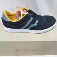 Sepatu Sneaker Piero Falcon Black Yellow