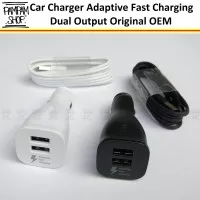 Car Charger Samsung Fast Charging 15W Original Dual 2 Output Port