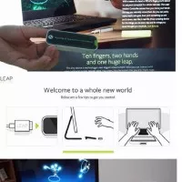 New 3D LEAP MOTION Hand Sensor Motion u/ Gaming di PC & Desktop -Promo