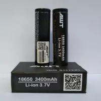 Baterai vape AWT hitam 18650 - 3400 mAh - battery batre vapor