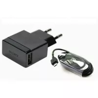 Sony Travel Charger Casan Cepat Fast Charging EP881 Packing - Original